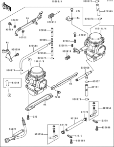 ER500 Carburetor(1 / 2)