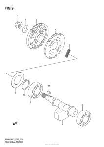 AN400 (ABS) Балансир кривошипа