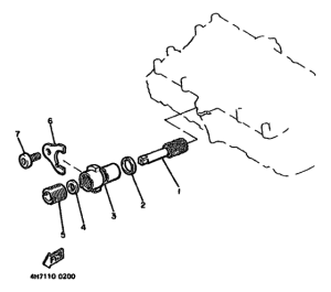 XJ550 Тахометр