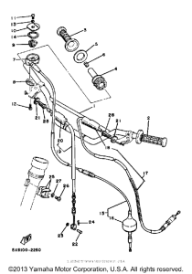  Руль -тросы