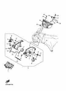 YZF-R1M Впускная система 3