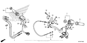 VT1300CT Handle Switch + Cable