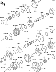 EL250 Трансмиссия