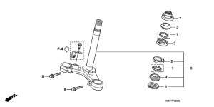 CBF125M Траверса нижняя