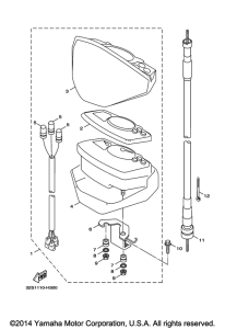 YW125 Приборы