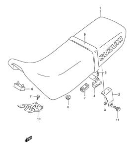 DR350 Пружина