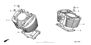 VT1100C3 Цилиндры