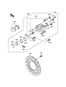  Задний тормоз