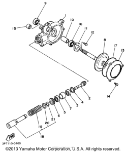 PW50H1 Ведущий вал