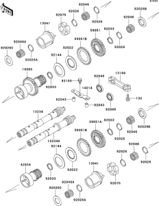 ZG1200 Валансирный вал