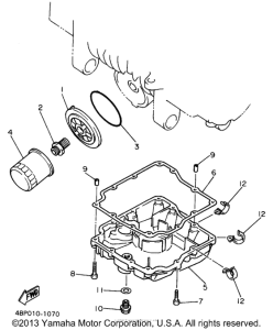 XJ600SFC Масляный фильтр