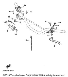 RT180K Handle switch - lever