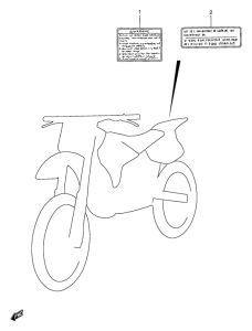 RMX250 Наклейки