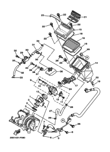 T135FI Впускная система
