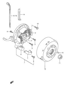 RMX250 Зажигание
