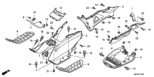 FJS400 Floor step / under cover