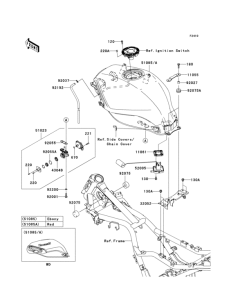 EX250 Топливный бак