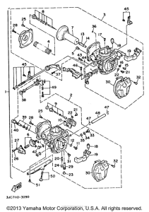 XV535EC Карбюратор