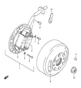 TS50 Зажигание