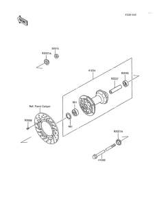  Переднее колесо