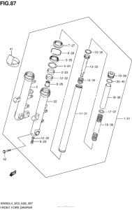 AN650Z Передняя вилка