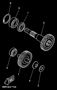YQ50 Трансмиссия