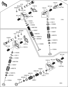 VN1500 Клапана