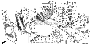 VT750C2B Radiator (1)