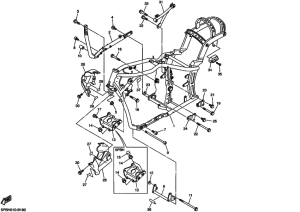 XVS1100 ﾌﾚｰﾑ