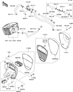 VN900 Воздушный фильтр