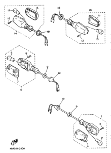 XJ600S Поворотники