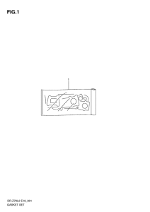 DR-Z70 Feed set fuel