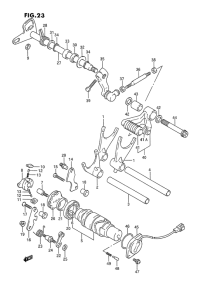 GSX1100 Переключение передач