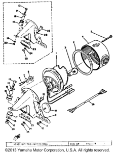 DT3 Задний фонарь