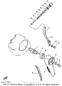 TW200D Camshaft-chain