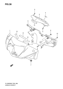 FL125 Рулевое покрытие