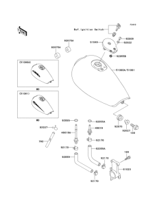 EL250 Топливный бак