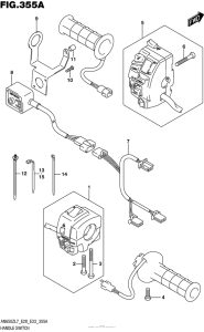 AN650Z Рулевые переключатели