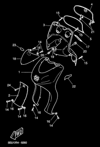 YH50 Ветровое стекло