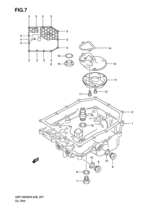GSF1200S Маслосборник