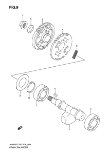 AN400 (ABS) Балансир кривошипа