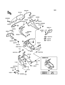 ZX900 Обтекатели