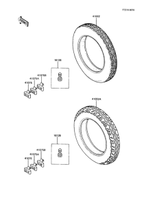 ER250 Покрышки