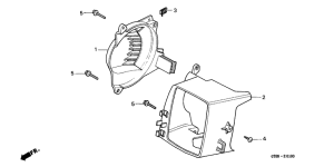 PK50 Shroud /  fan cover