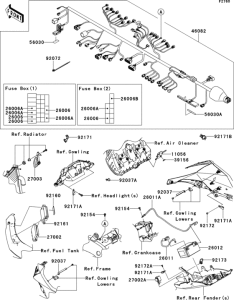 ZX1000 Chassis electrical equipment(jbf)