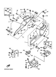 TZR250RS ｻｲﾄﾞｶﾊﾞｰ