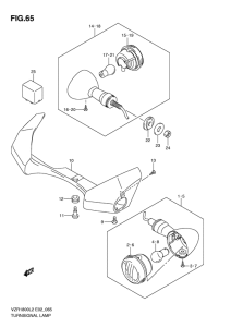 VZR1800 Поворотники