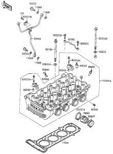ZG1000 Головка цилиндров