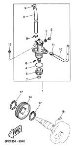 CW50 Масляный насос