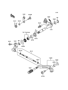 ZR1000 Механизм переключения передач